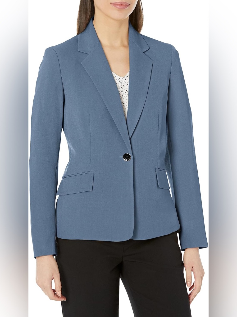 Kasper Blue Blazer Size 8 NWOT